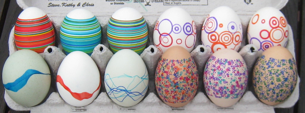 Eggbot Easter Eggs