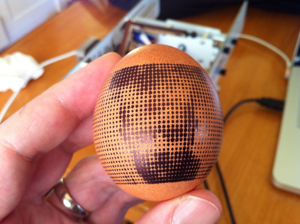 First attempt to control eggbot from Flash: halftone pictures 2